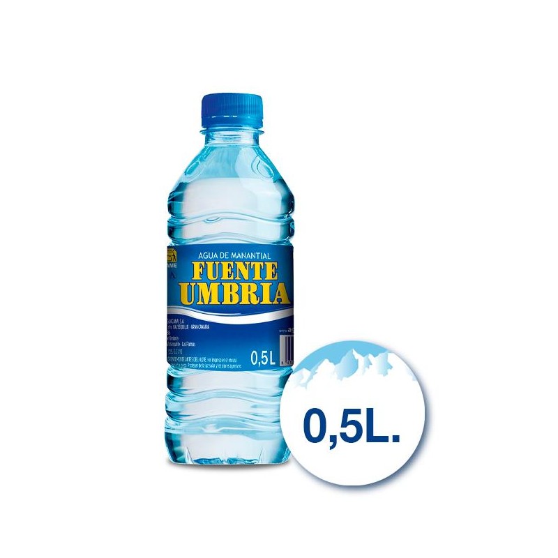 VARIOS - AGUA FUENTE UMBRIA 50CL.