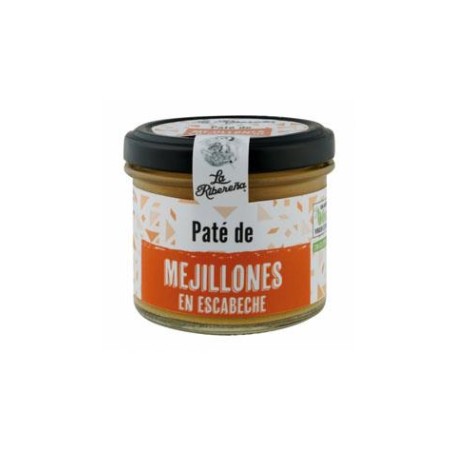 PATE LA RIBEREÑA 110GR. MEJILLONES EN ESCABECHE