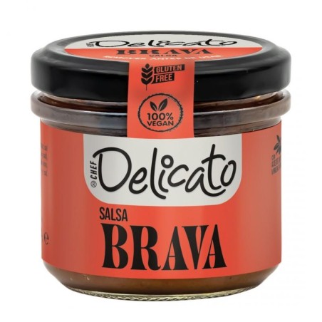 SALSA BRAVA TARRO 110GR. DELICATO