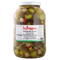 BANDERILLAS DULCES PEPINO PARTIDO GALON LA FRAGUA