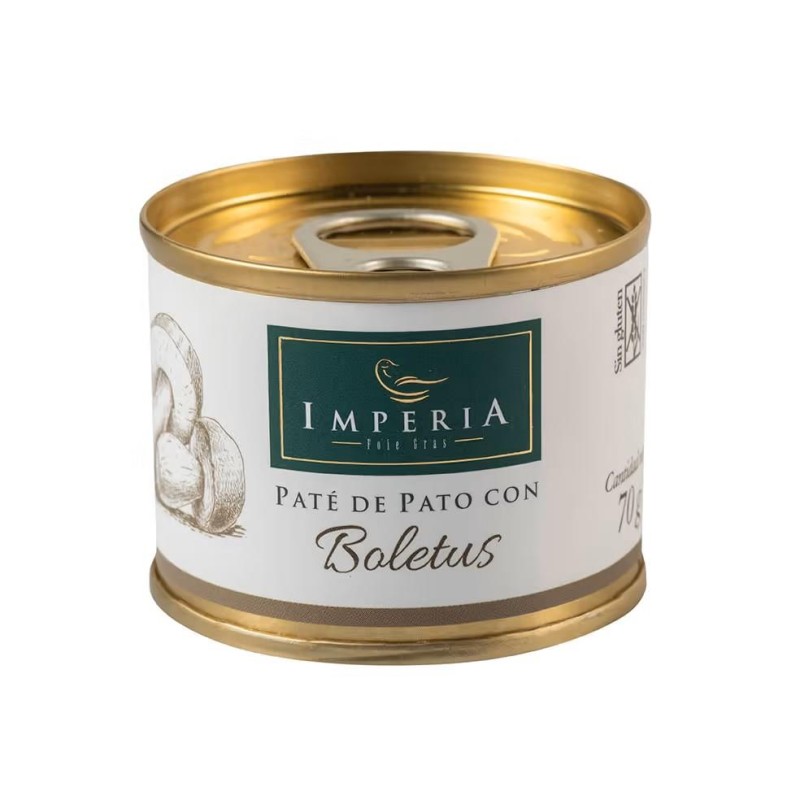 PATE DE PATO BOLETUS 70GR. LATA IMPERIA