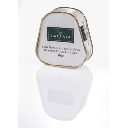 BLOC FOIE GRAS NATURA PATO 75GR. LATA IMPERIA