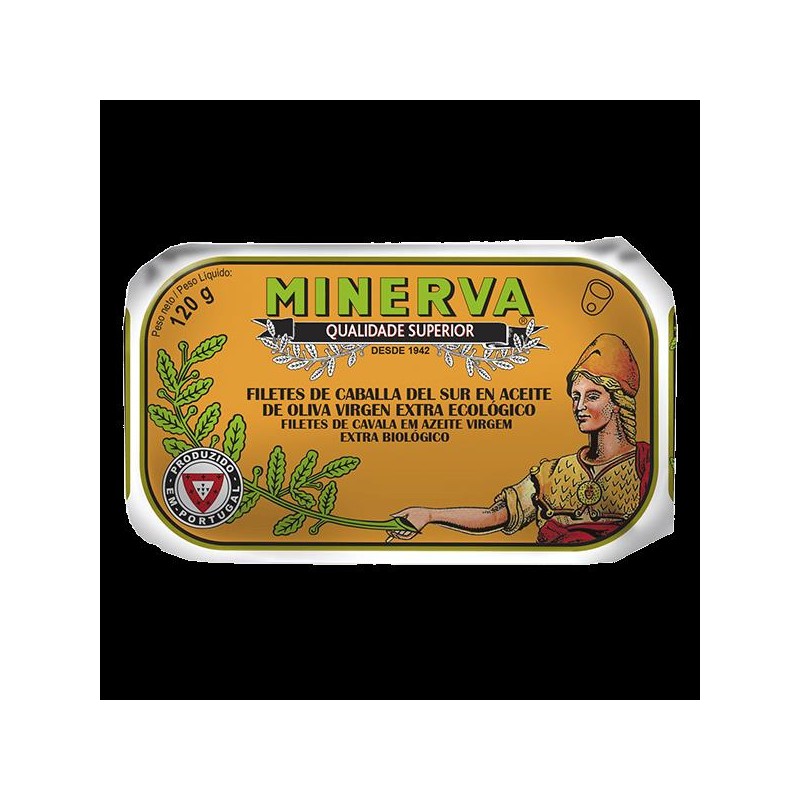 FILETES CABALLA ACEITE OLIVA RR-125 MINERVA