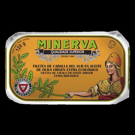 FILETES CABALLA ACEITE OLIVA RR-125 MINERVA