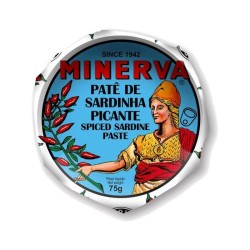 PATE SARDINA PICANTE BIO RO-75 MINERVA