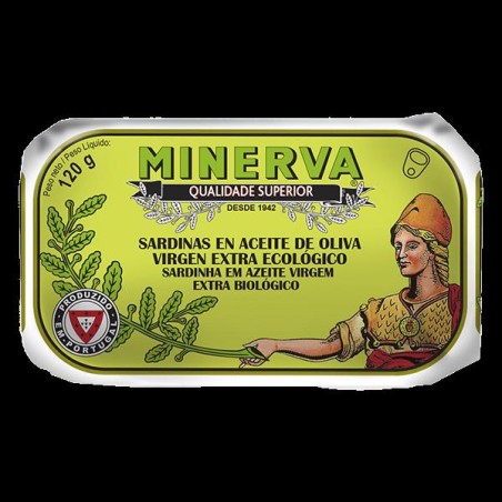 SARDINA ACEITE OLIVA BIO MINERVA