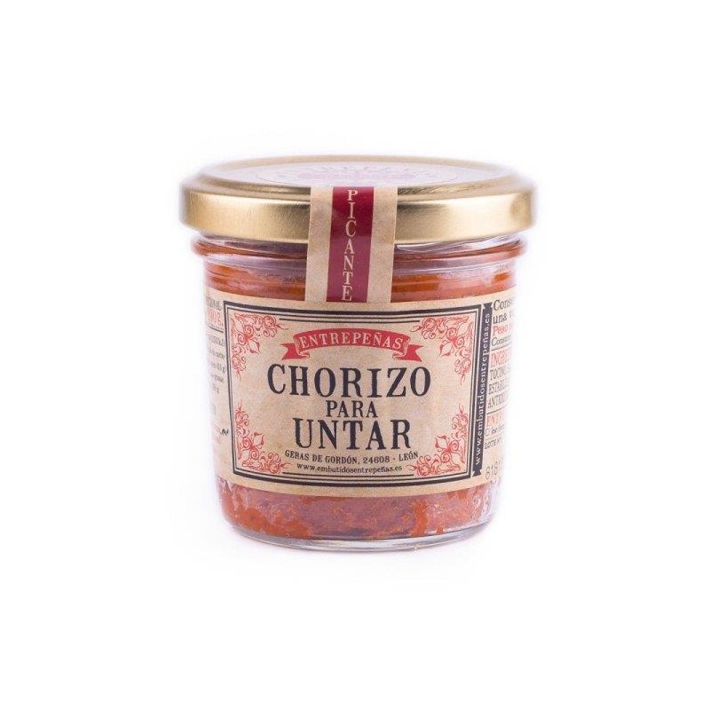 CHORIZO PARA UNTAR PICANTE ENTREPEÑAS