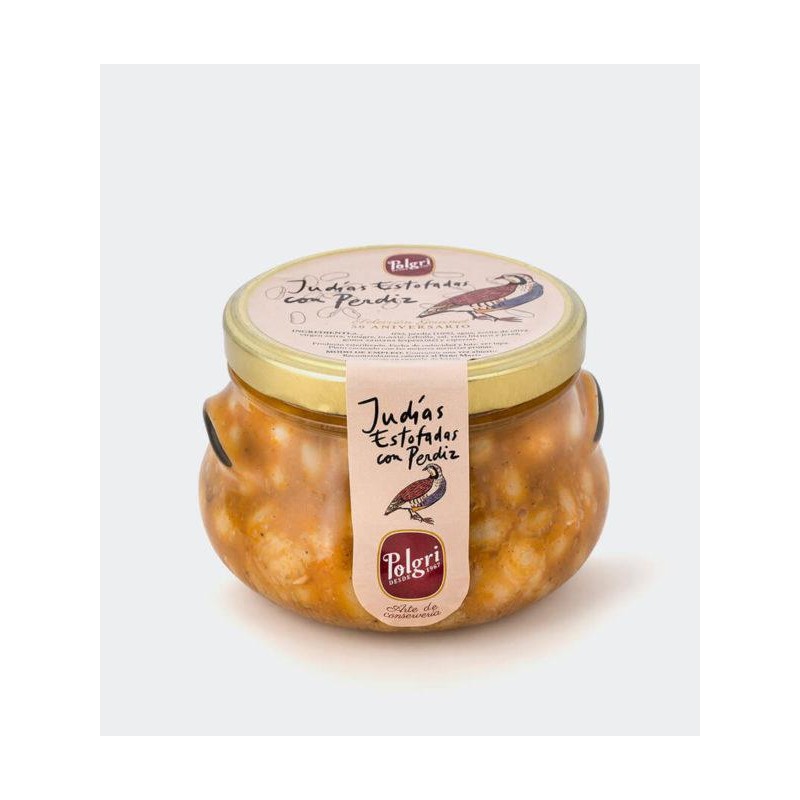 JUDIAS CON PERDIZ GOURMET TARRO POLGRI