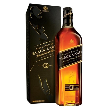 JOHNNIE WALKER BLACK 1L.