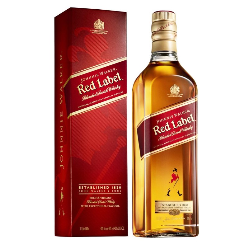 JOHNNIE WALKER RED 1L.