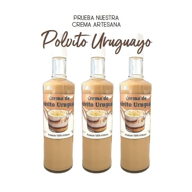 CREMA POLVITO URUGUAYO 70CL.