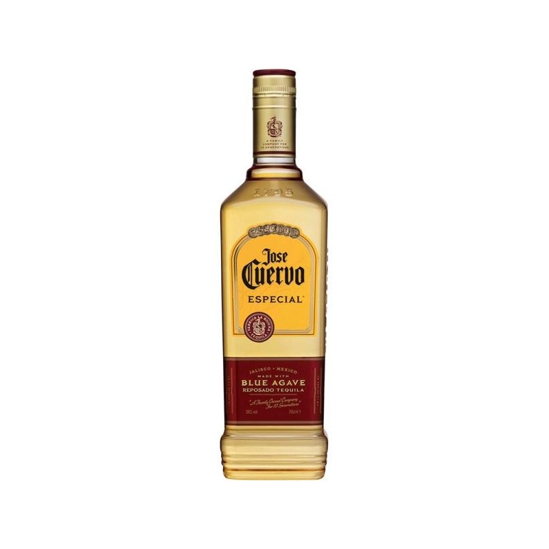 TEQUILA J. CUERVO REPOSADO 38% 70CL.