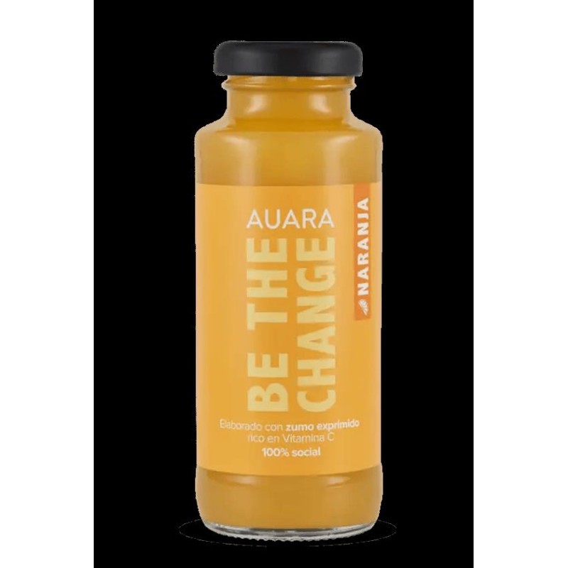ZUMOS AUARA NARANJA 200ML.