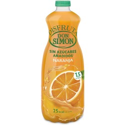 VARIOS - ZUMO DISFRUTA DON SIMON 1,5L. PET NARANJA