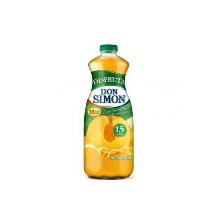 VARIOS - ZUMO DISFRUTA DON SIMON 1,5L. PET MELOCOTON