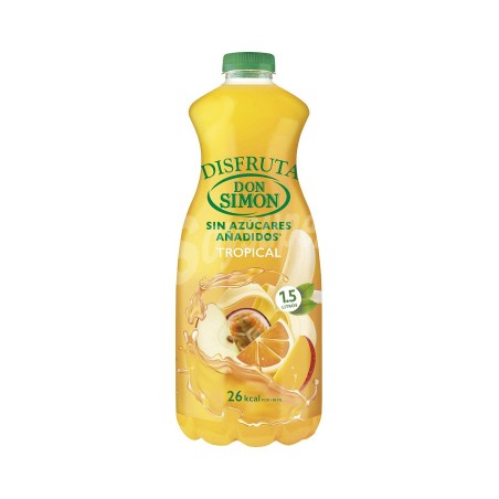 VARIOS - ZUMO DISFRUTA DON SIMON 1,5L. PET TROPICAL