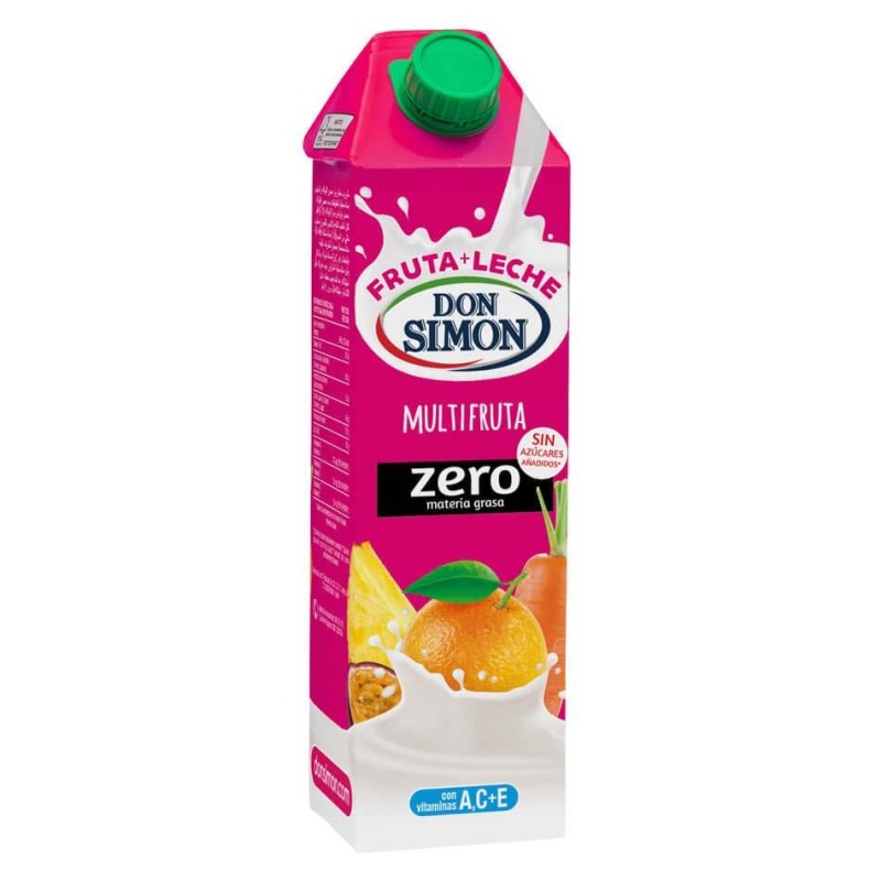 VARIOS - ZUMO FRUTA LECHE 1L. DON SIMON MULTIFRUTAS