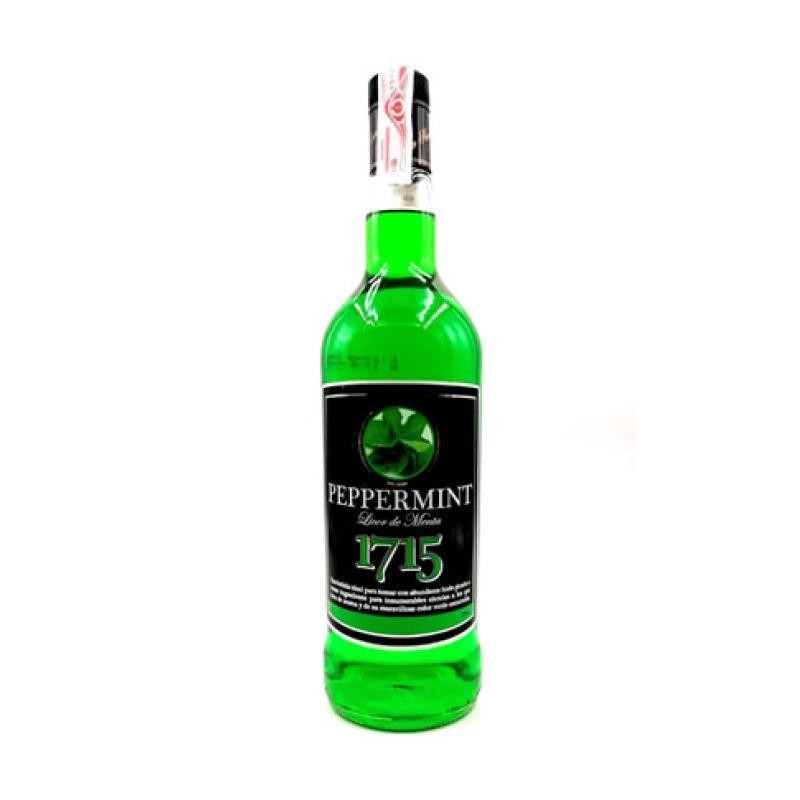 VARIOS - LICOR PEPPERMINT 1715 1L.