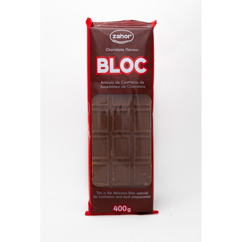 VARIOS - TABLETA CHOCOLATE BLOC 24X400GR. 24UDS.