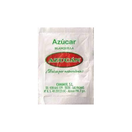 VARIOS - AZUCAR BLANCA 7GR. 10KG.CAJA