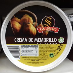 VARIOS - CREMA MEMBRILLO ARTESANO BOTE 350GR.