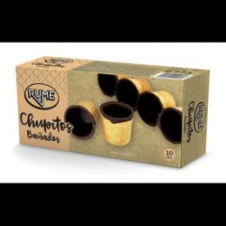 VARIOS - CHUPITOS BAÑADOS CHOCOLATE 10 UDS.