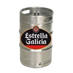 VARIOS - ESTRELLA GALICIA BARRIL 50L.