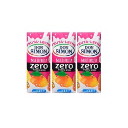 VARIOS - ZUMO FRUTA LECHE MULTIFRUTAS DON SIMON 33CL.