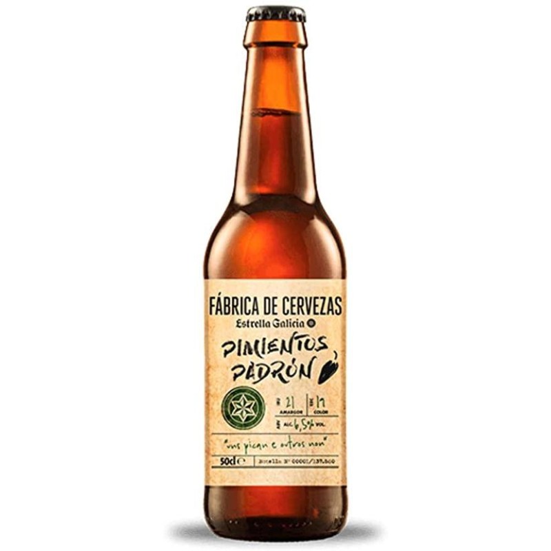 VARIOS - CERVEZA PIMIENTO PADRON 1/2L.