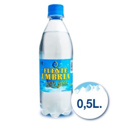 VARIOS - AGUA FUENTE UMBRIA 50CL. CON GAS