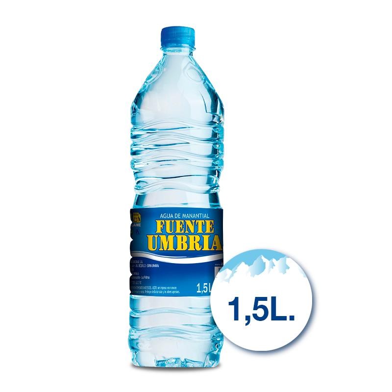 VARIOS - AGUA FUENTE UMBRIA 1.5L.