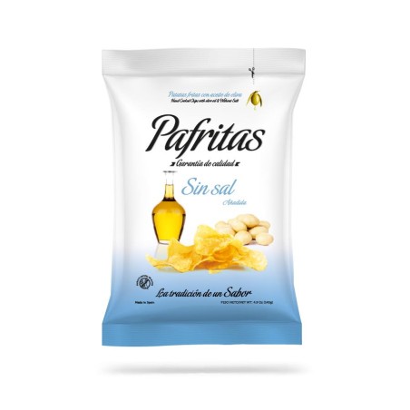 VARIOS - PAPAS SIN SAL 140 GRS.