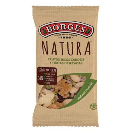 VARIOS - COCTEL NATURAL CON FRUTA 35GR. BORGES