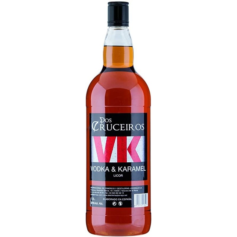 VARIOS - VODKA CARAMELO 1.5L. CRUCEIROS