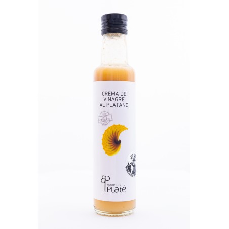 VARIOS - CREMA DE VINAGRE AL PLATANO 250ML.