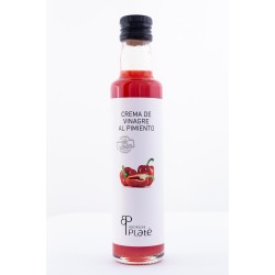 VARIOS - CREMA DE VINAGRE AL PIMIENTO 250ML.