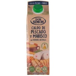 VARIOS - CALDO DE PESCADO Y MARISCO DON SIMON 1L.