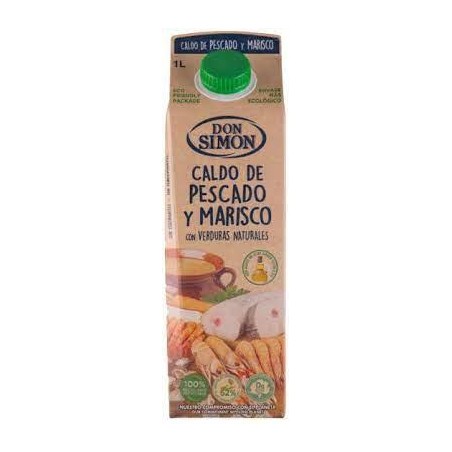 VARIOS - CALDO DE PESCADO Y MARISCO DON SIMON 1L.