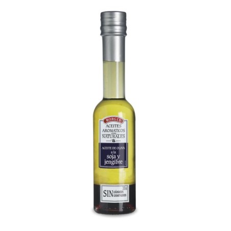 VARIOS - ACEITE AROMATICO SOJA Y JENGIBRE 6X200ML. BORGES