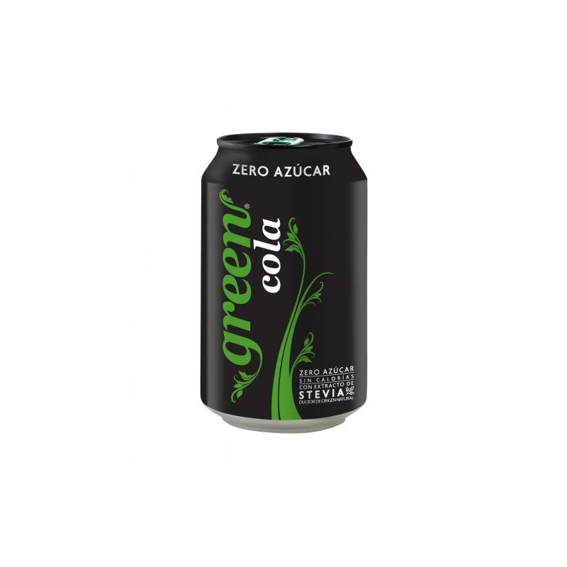 VARIOS - GREEN COLA 33CL 24UD.