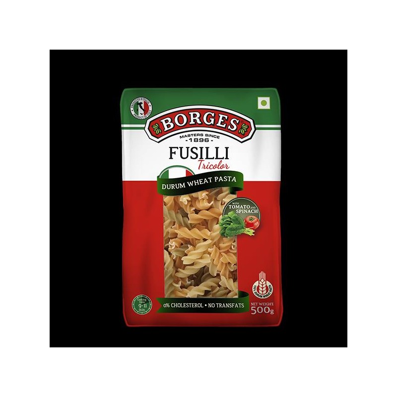 VARIOS - FUSILLI 500GR. ORTALLI BORGES