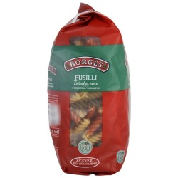 VARIOS - FUSILLI TRICOLOR 1KG. ORTALLI BORGES