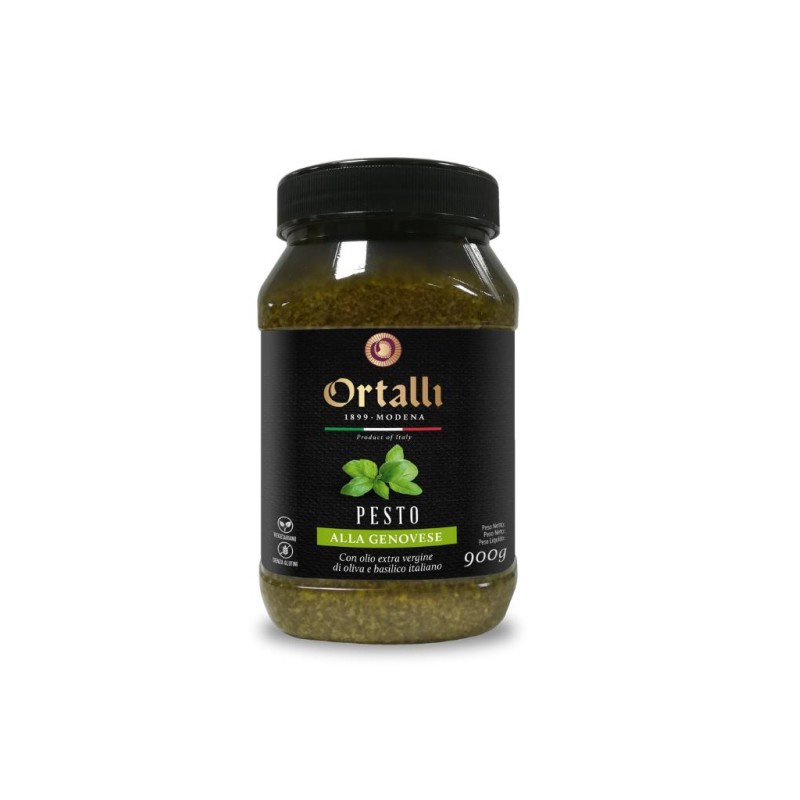 VARIOS - PESTO GENOVESE 900GR. ORTALLI BORGES