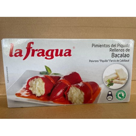 VARIOS - PIMIENTOS PIQUILLO LA FRAGUA 1/4 BACALAO