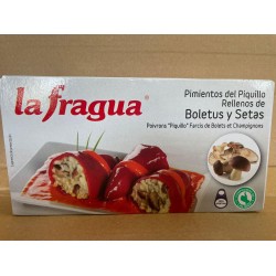 VARIOS - PIMIENTOS PIQUILLO LA FRAGUA 1/4 BOLETUS Y SETAS