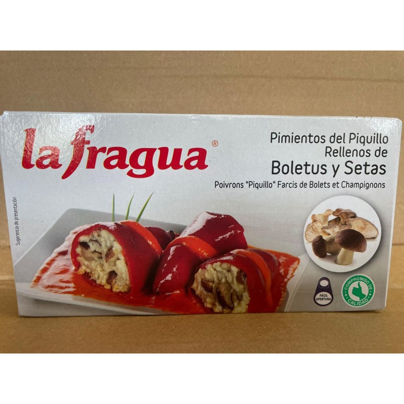 VARIOS - PIMIENTOS PIQUILLO LA FRAGUA 1/4 BOLETUS Y SETAS