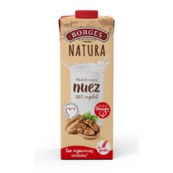 VARIOS - LECHE NATURA 1L. NUEZ 6 UD. BORGES