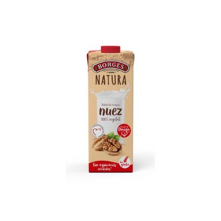 VARIOS - LECHE NATURA 1L. NUEZ 6 UD. BORGES