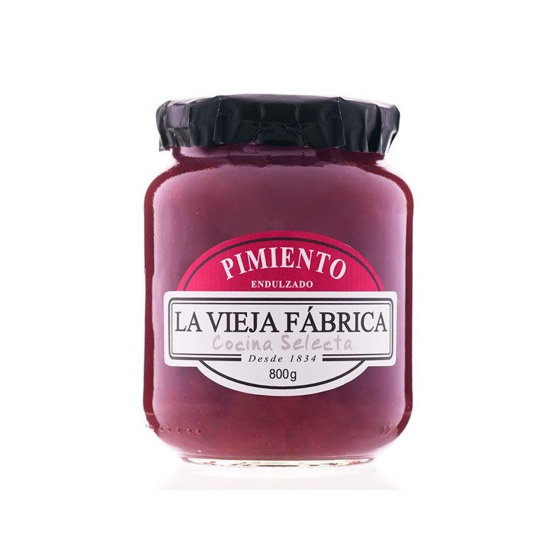 MERMELADA LA VIEJA FABRICA PIMIENTO 800GR.