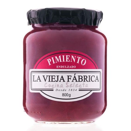 MERMELADA LA VIEJA FABRICA PIMIENTO 800GR.